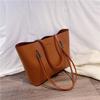 Bolso de Hombro 2020 Nueva Moda Gran Capacidad Texturizado Estilo Occidental Bolso Tote Bolso de Mujer Mochila Escolar para Estudiantes Universitarios