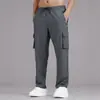 Pantalones Casuales Deportivos y de Fitness de Verano para Hombre Amazon, Pantalones Cargo Rectos Versátiles de Moda