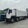 Exportar Usado Howo Original Caminhão Basculante África Comércio Engenharia Caminhão Basculante Howo 8X4 Caminhão Basculante de Engenharia