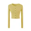 Conjunto de Ropa Estilo Puro Deseo para Mujer: Chaqueta Corta, Cárdigan de Punto, Falda de Longitud Media Ajustada a la Cadera, Vestido Camisola Sexy de Chica Caliente