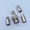 Conector BNC Macho Tipo Crimpagm BNC Macho Conjunto de Duas Peças RG58 RG59 RG6U Vídeo de Monitoramento Conector BNC -3-4
