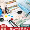 Set de Pigmentos para Pintura China para Principiantes 12 Colores 24 Colores Suministros y Herramientas para Pintura China Set Completo Pintura a Tinta Nivel de Entrada