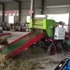 Máquina completamente automática de enfardado y embalaje, Máquina enfardadora de alimento animal de doble uso (seco y húmedo), Máquina de enfardado y embalaje agrícola para paja y maíz