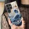 Estação Temu Mais Vendido Padrão Onda Embossado Tridimensional iPhone16 High-End Floral Maçã 17Pro Capa de Vidro para Celular