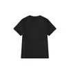 Camiseta blanca pura de manga corta para mujer, verano, color liso, básica, interior, algodón, manga media, top holgado, moda ins