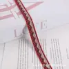 Cinta Bordada Jacquard Colorida de 1.5 cm Estilo Étnico Vintage en Stock para Ropa, Bolsos y Accesorios Decorativos Hechos a Mano