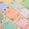 Notas post-it de flores transfronterizas estilo ins sentido de alta gama retro libreta para cuenta manual se puede arrancar se puede pegar repetidamente libro pequeño