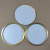 Conjunto Completo de Acessórios para Lâmpada Cúpula para Lustre Cor Natural Anel de Ferro Acrílico Branco Abajur DIY Cobertura contra Mosquitos e Insetos