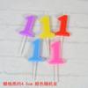Vela Digital de Color para Niños Grande Celebridad de Internet TikTok Regalo de Cumpleaños Fiesta Creativa Diseño Infantil Escena Romántica