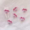 Nuevos Adornos de Uñas de Dibujos Animados Kulo Mi Shirley Mei Jade Gui Perro melodía linda niña corazón accesorios para uñas