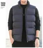 Ropa de Fujian Chaleco de Algodón Ligero para Hombre Estilo Nuevo Talla Grande Casual Sin Mangas Corte Holgado Ropa de Abrigo para Primavera Otoño