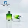 Em estoque atacado frasco plano de 15ml frasco de essência frasco conta-gotas de ombro de 30ml frasco de vidro de fundo grosso de 50ml solução estoque dividida em frascos