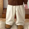 Conjunto de Suéter Elegante de Otoño para Bebé Niño: Cárdigan de Punto Bordado de Dibujos Animados Lindo + Pantalones Casuales de Pana
