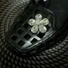 Acessórios de Flor de Sapato de Cristal Resistentes Estilo Coreano com Lantejoulas Bordadas, Franjas de Cristal Exquisite de Estilo Leve de Luxo
