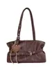 Bolso de axila grande de alta moda retro para mujer, nuevo bolso de hombro tipo tote simple de moda para el otoño de 2026