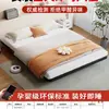 Cama de Hierro Forjado sin Cabecero, Cama Doble, Cama Suspendida, Cama de Hierro Engrosada para Alquiler, Cama Individual, Cama con Estructura de Acero y Costillas