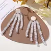 Verano Atractivo Vibrante Borla Flor Lentejuela Parche DIY Pendientes de Dopamina Accesorios para el Cabello Broche Ropa Accesorio de Borla