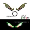 Nuevo Producto USB Ojo de Diablo Luz LED Decorativa para Coche Luz Ojo de Águila Luz Decorativa Personalizada para Ventana de Coche
