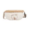 Mao Mao Bolsa Outono e Inverno Cartoon Ovelha Peito Bolsa Estilo Coreano Ins Girl Bonito Pelúcia Bolsa Crossbody Bolsa Bolsa Pequena Cintura Bolsa