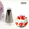 1M6 Bolo de dente decorando biscoito rosa assando DIY ferramenta média 304 aço inoxidável decoração boca média