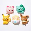 Acessórios de Resina de Desenho Animado Pokemon Pacote de Materiais para Capa de Celular DIY Acessórios de Joia Acessórios para Cabelo Acessórios de Fivela de Sapato Caixa de Armazenamento Patch