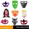 Máscara de Halloween Amazon ebay Transfronteiriça Máscara de Role Playing Caveira Adereço de Cabeça de Látex Máscara Engraçada de Terror