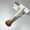 Pincel Blush Lã, Pincel para Pó Solto, Pincel para Contorno, Pincel para Iluminador, Pincel de Maquiagem, Forte Pegada de Pó, Fácil de Aplicar Maquiagem, Pincel Multifuncional de Lã