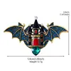 Moda Retro Europea y Americana Broche de Tigre Año Zodiacal del Tigre Pin Conmemorativo de Aleación de Diamante Unisex Corsage Decorativo