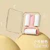 Mini Rodillo Quita Pelusas Portátil Repuesto de Papel Pegajoso Rodillo Cepillo de Alta Viscosidad para Quitar Pelo de Gato Pelo de Mascota Ropa