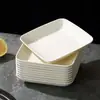 Plato para huesos, plato pequeño para el hogar, plástico, estilo japonés, para la mesa del comedor, plato de desechos, plato para huesos, escritorio, para recoger restos de comida, plato pequeño