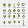 Explosões transfronteiriças Esmeralda Green Alloy Nail Art Diamante Jóias Coroa Amor Gotas de Água Grande Diamante Nail Art Decoração