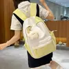 2025 Nova Mochila Mochila com Letras Mochila Casual Mochila de Alto Valor Mochila Bolsa Escolar para Estudante Grande Capacidade