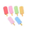 Accesorios de Joyería de Resina de Paleta de Comida y Juego Imitación Pegatina de Refrigerador Llavero Pegamento de Crema Pegamento de Goteo Parche para Carcasa de Teléfono Móvil