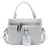 Bolso de Mano Cuadrado Pequeño de Moda 2025 Verano Nuevo Bolso de Hombro Simple de Alta Gama para el Trabajo y los Viajes Bolso de Axila