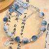 Arcoíris de verano ~ dopamina fresco colorido nicho al por mayor dulce Pulsera pulsera de cuerda elástica estrella arcoíris