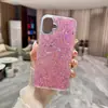 Funda de teléfono con lentejuelas brillantes para Apple 16Plus/iPhone15ProMax/12/13/14 funda suave anti-caídas