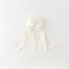 Conjunto de Camiseta Listrada e Macacão de Verão 2026 para Bebês Meninos, Macacão de Desenho Animado, Roupa Fina com Proteção Solar