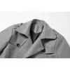 2024 abrigo de lana de comercio exterior talla grande gabardina abrigo largo de lana de otoño e invierno ropa de trabajo suministro transfronterizo para hombres generación