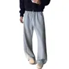 Pantalones deportivos de estilo vintage con dobladillo curvo, nuevos, versátiles, con efecto degradado para hombre, para primavera y otoño, holgados, de pierna ancha, marca de moda, pantalones tipo banana geniales y elegantes