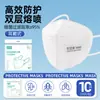 Mascarilla Baoweikang 9600 a prueba de polvo al por mayor Filtro Kn90 Mascarilla desechable para decoración y protección contra polvo industrial Montada en la cabeza
