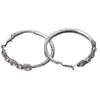 Joyería versión coreana del puesto de suministro pendientes de diamante lindos moda coreana retro exagerado joyería para orejas al por mayor E062