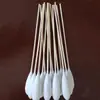 Cotonetes Personalizados para Limpeza e Cuidados 7,5/15cm Cotonetes de Algodão Absorventes Descartáveis Cotonetes de Algodão para Armas Cotonetes de Algodão de Cabeça Única para Limpeza de Ouvidos