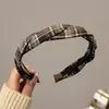 Pinza para el pelo de estilo marrón retorcido, diadema para mujer, todo a juego, para recogido de pelo, parte superior de la cabeza, diadema, Otoño e Invierno 2023, elegante accesorio para recogido de pelo
