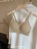 Banda de Bra Texturizada para Exfoliación Muscular Cálida Sin Marcas Cómodo Sin Aro Elevador Transpirable Amigable con la Piel Ropa Interior para Mujer