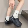 Zuecos de Verano para Mujer, Modelo Nuevo de 26 Años, para Interiores y Exteriores, Ligeros y Cómodos con Sensación de Caminar sobre las Nubes, Sandalias de Eva Engrosada, Zapatos de Playa