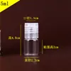 Atacado 2030 50 100ml Frasco Squeeze com Tampa Borboleta Flip-Top para Limpador Facial, Shampoo, Garrafa de Plástico PET para Embalagem