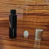 Botella Vacía con Bola de Rodillo de Vidrio 10ml Botella con Bola de Rodillo para Aceite Esencial con Bola de Acero Muestra de Perfume Sub-Botella Botella para Untar Líquido