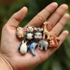 El Más Vendido de Amazon Mundo Animal Colgante de Panda Koala Pingüino Collar DIY Sellado al Vacío Color Dorado 18K Conservación del Color