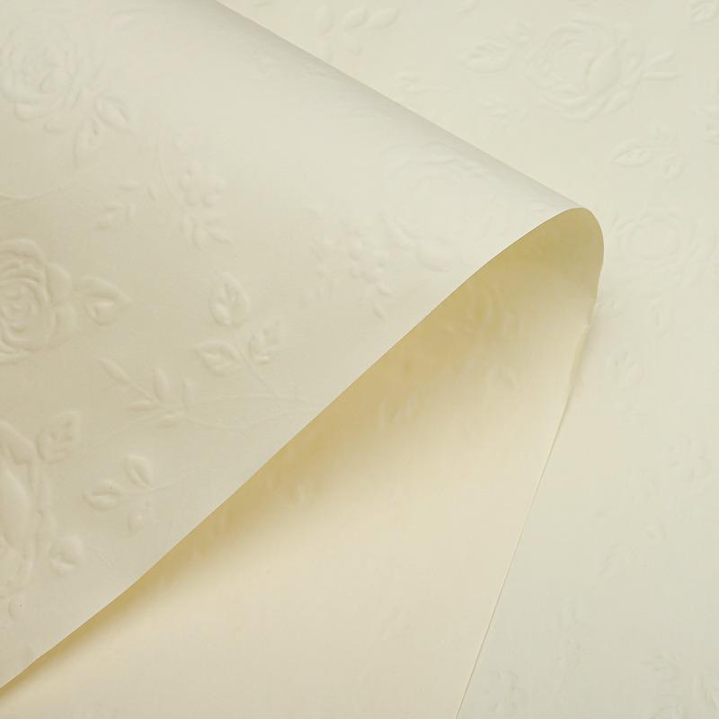 sku4_玫瑰花压纹纸【米黄色】10张;58_58cm