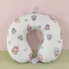 Almohada de Viaje en Forma de U para el Cuello, Almohada Portátil para Avión, Reposacabezas para el Cuello de Coche, para Dormir en Viajes Largos, Almohada Cervical en Forma de U para Trenes de Alta Velocidad